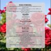 Rose hydrosol, Rose hydrolat, Rose floral water, Rose Essential Oil