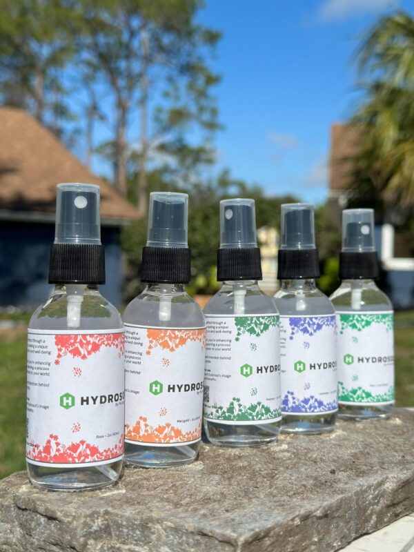 Rose hydrosol, Rose hydrolat, Rose floral water, Rose Essential Oil